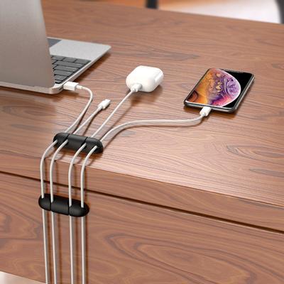 Praktischer Kabel-Organizer, robust, weich, ohne Löcher