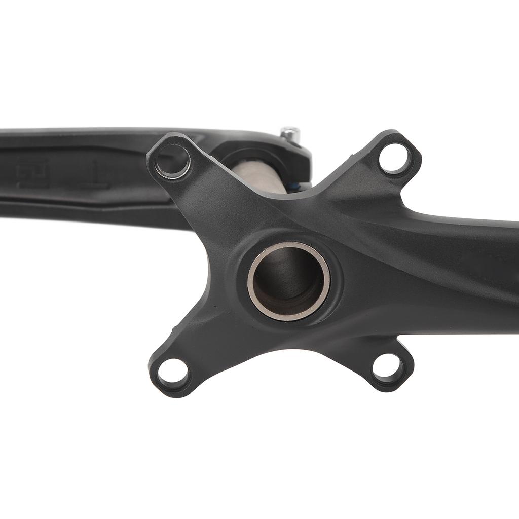 Bike Crank Arm Set Accurate Aluminum Alloy Lightweight Single Chainring Bike Crank Arm for Mountain Bike