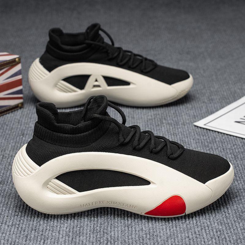 

Men s shoes 2025 summer new men s mesh breathable light lazy one pedal men s shoes trend Korean version board shoes men s 39 бежевый