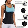 Jumpsuit Cut Sauna Suit Tank Top Style Body Shaper Trainer Top Slimming Vest  Fitness Training