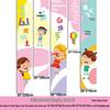 Children's Day Classroom Decorations: Cartoon Flag Banners for Kindergarten Activities