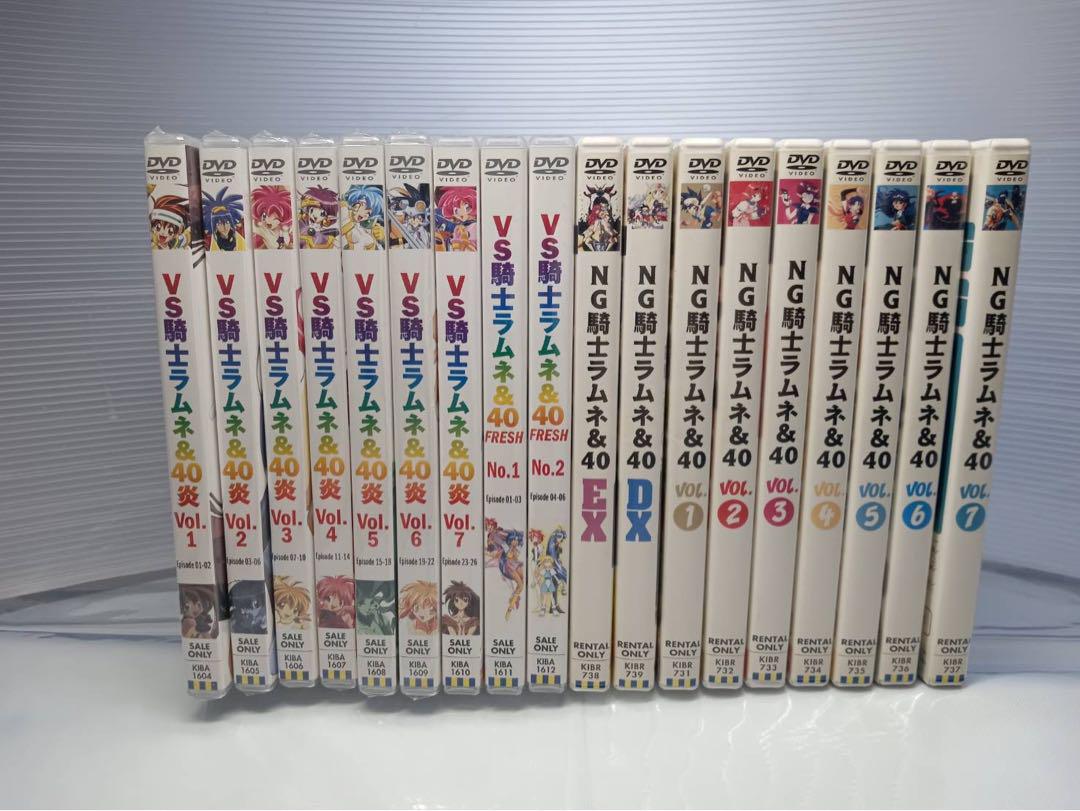 

[USED] Used DVD NG Senshi Ramune & 40 Rental Used DVDs 18 DVDs in total