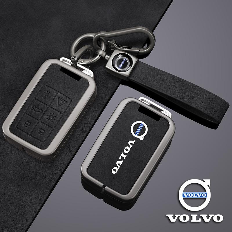 Metal Stopu Cynku Etui Pokrowiec Obudowa Uchwyt Ochronny na Kluczyk Samochodowy Do Volvo S60 S80 V60 XC60 XC70 S60L S80L V40 XC90 Akcesoria