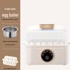 OIMG Multifunction Double-Layer Egg Cooker with Automatic Shut-off
