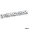 Suitable for TRACKER car logo body rear trunk door modification English label ABS three-dimensional letter sticker