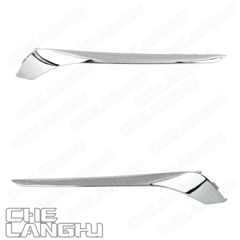 Front Fog Light Frame Cover Grill For  Vauxhall Opel Insignia B /Buick Regal Sportback 2018-2020 Car Fog Lamp Grille Chrome trim