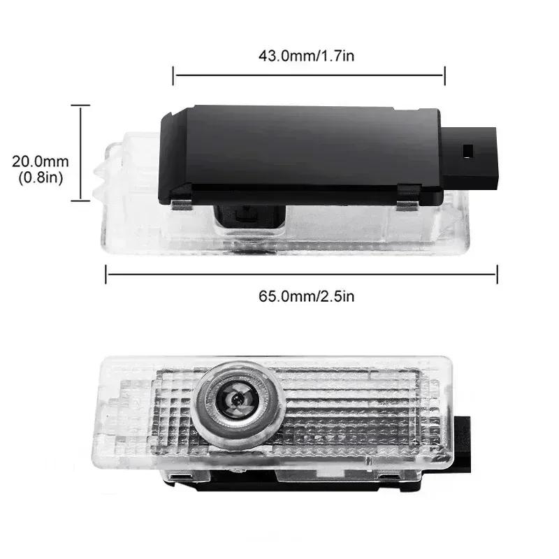 2 Stück LED Willkommenslicht Auto Tür Projektor Lampen für BMW Mini Cooper One S JCW Countryman R56 R50 R53 F56 F55 R60 Zubehör