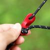 Reflective Paracord Tent Guyline Rope Outdoor Camping Canopy Rope Tent Lanyard Strap Clothesline Rope Easy to Use