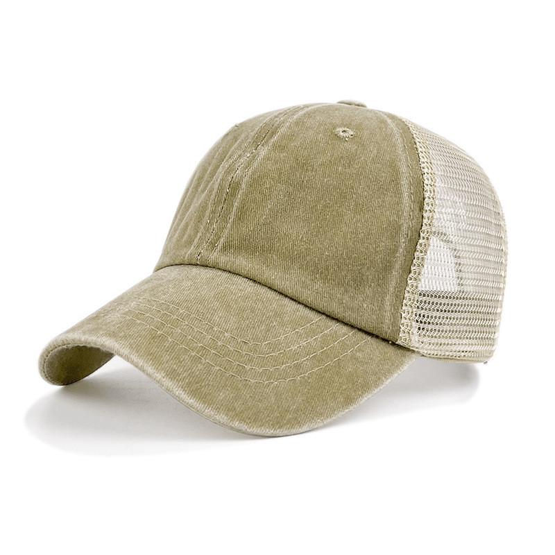Dome Mesh Baseball Cap Outdoor Sunshade Breathable Sunscreen Fishing Gift Hat
