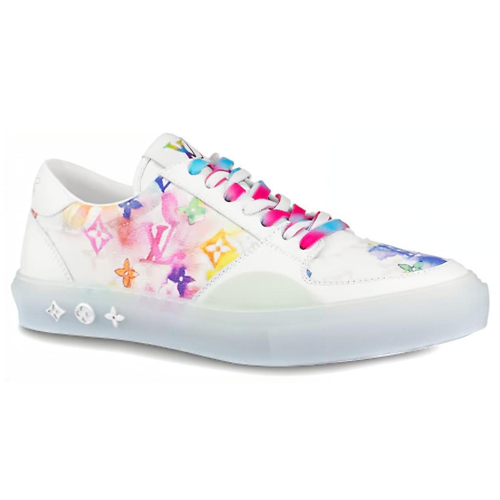 Louis Vuitton Ollie Sneakers 'White With Colorful Monogram' 1A8SGT