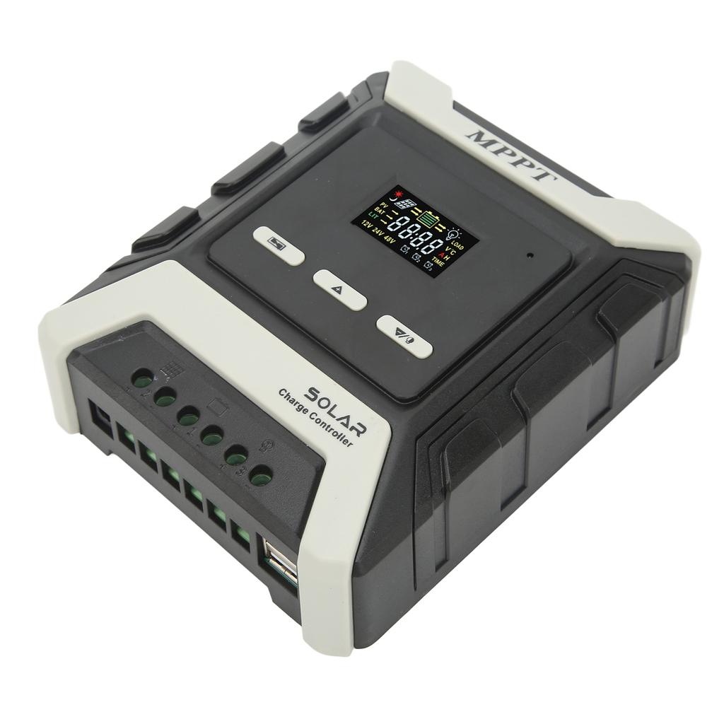 MPPT Solar Controller Charge Controller Solar Panel Regulator LCD Color Diaplay 10A 12V?80V