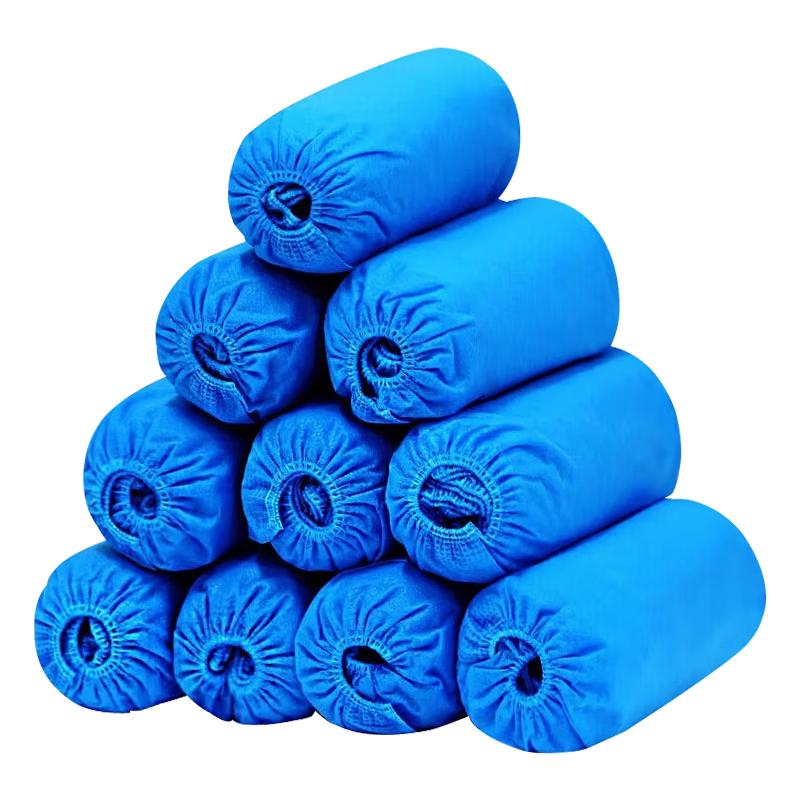 YOUAO 100-Pack Disposable Non-Woven Shoe Covers
