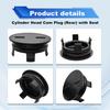 Cylinder Head Rear Cam Plug Compatible with Honda Acura CR-V Civic Replace 12513P72003,KF811285,22501023310.1.6 1.7 1.8 2.0L