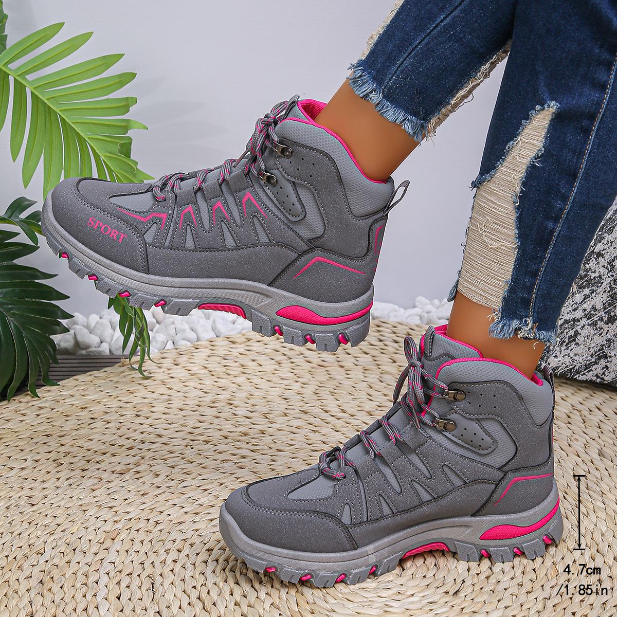 

Высокие кроссовки большого размера для хайкинга Высокие кроссовки для хайкинга Кроссовки большого размера 41 серый