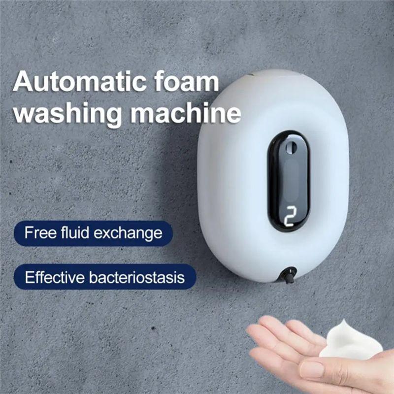 WON Hand Soap Dispenser U-Shape Auto-Induction Power Supply Mode ABS Timing Function Household Accessories