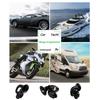 135dB Loud Air Horn Black Snail Horn Super Loud Car Horn  for Trucks