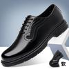 Spring New Brock Men's Shoes British Korean Shoes 2025 Men's Business Dress Casual Leather Shoes Wedding Shoes