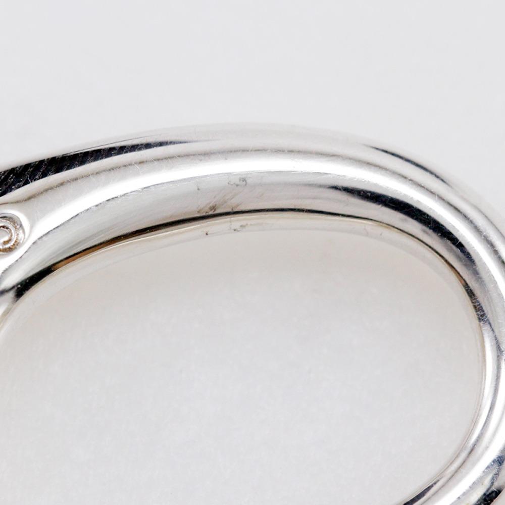 TIFFANY&Co. Open Heart Necklace Elsa Peretti Silver925 Heart 5.7g Women Used