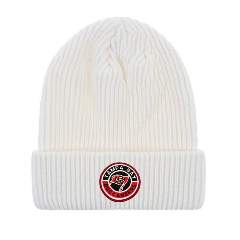 Sports Team Knit Hat - Rugby Baseball Ice Hockey Basketball Embroidered Warm Beanie