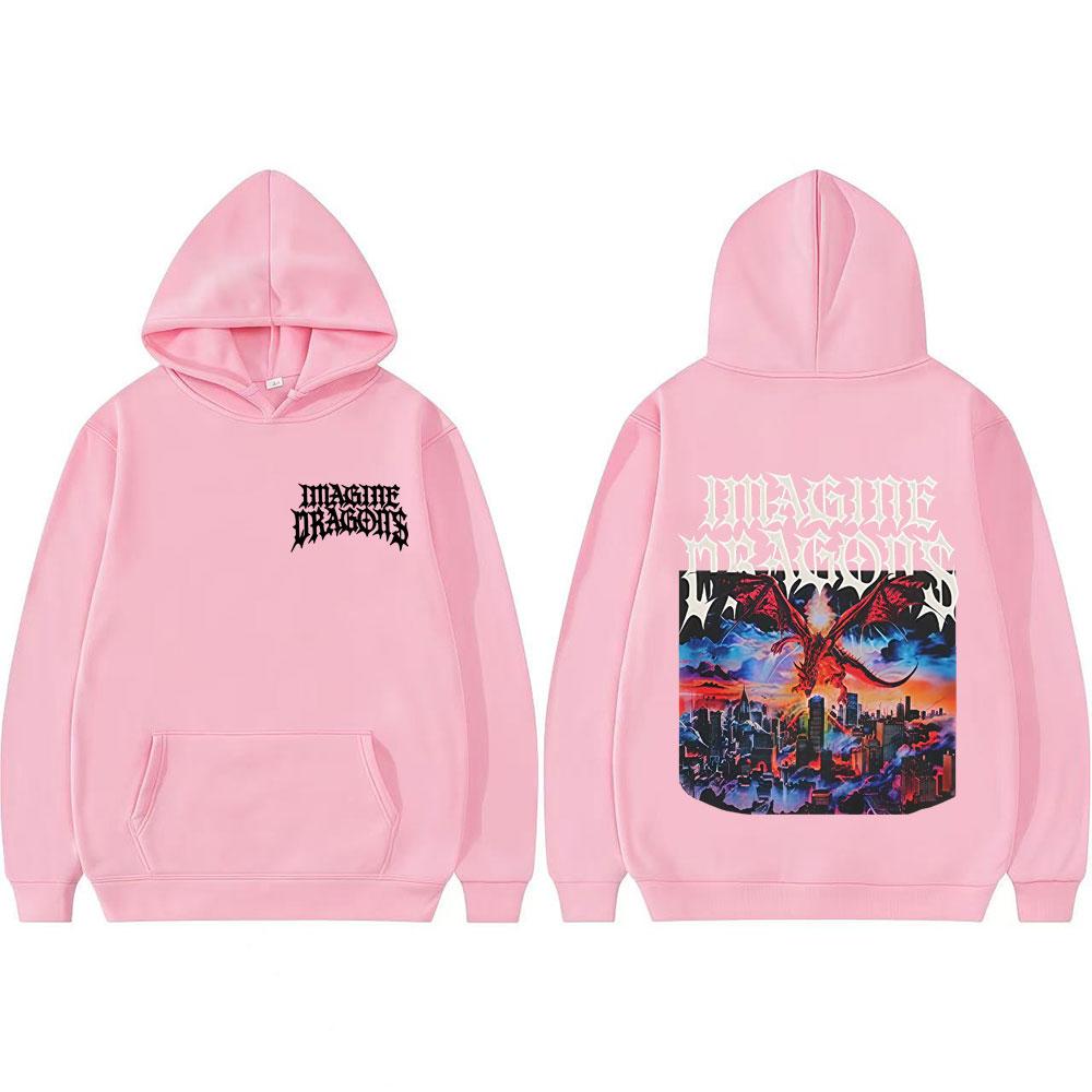 

Imagine Dragons Knight Dragon Tour 2025 Cover Sweatshirt Men Women Clothing Harajuku Gothic Hoodie Fashion Long Sleeve Pullovers XL