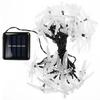 Dragonfly LED Solar String Lights Waterproof Colorful Decorative Lamp Outdoor Garden Balcony Patio Night Landscape Lighting