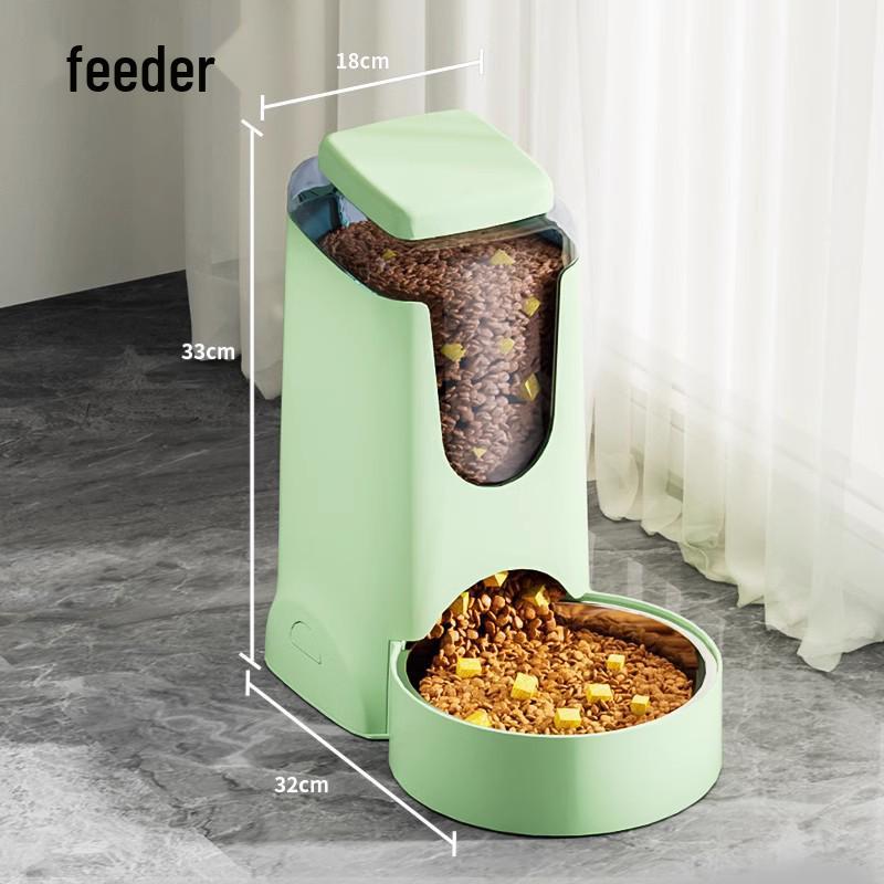 

Великий Об єм Диспенсер для Води та Годівниця для Домашніх Тварин з Нержавіючої Сталі Universal