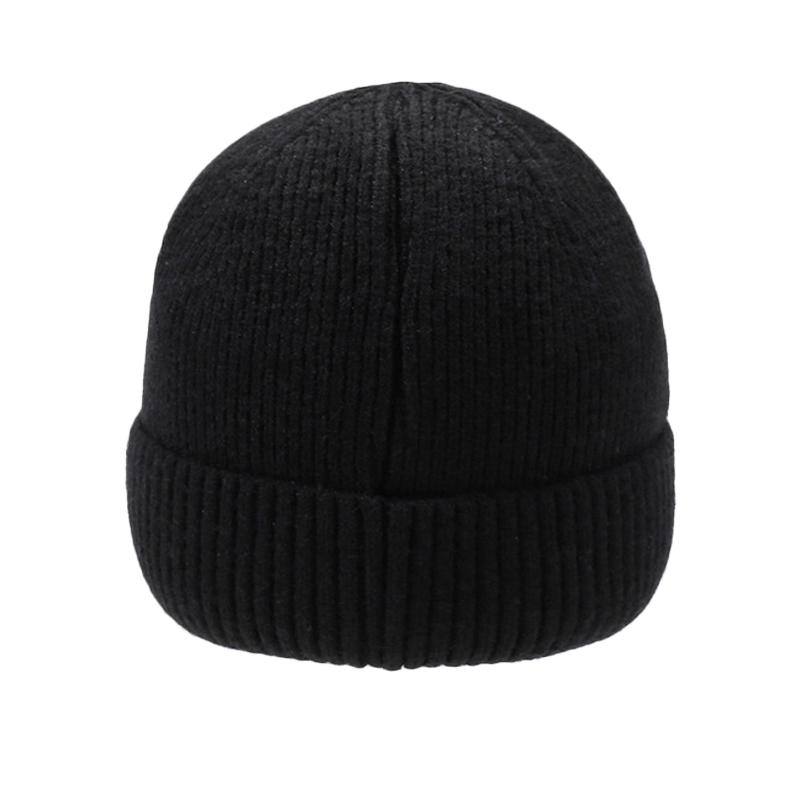 Herren Herbst Winter Ski Wollmütze Samt Warme Baumwollmütze Outdoor Sport Strickmütze