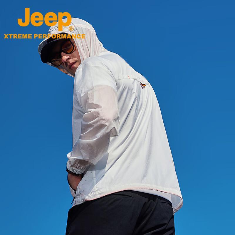 Jeep Men's Summer UV Protection Outdoor Windbreaker