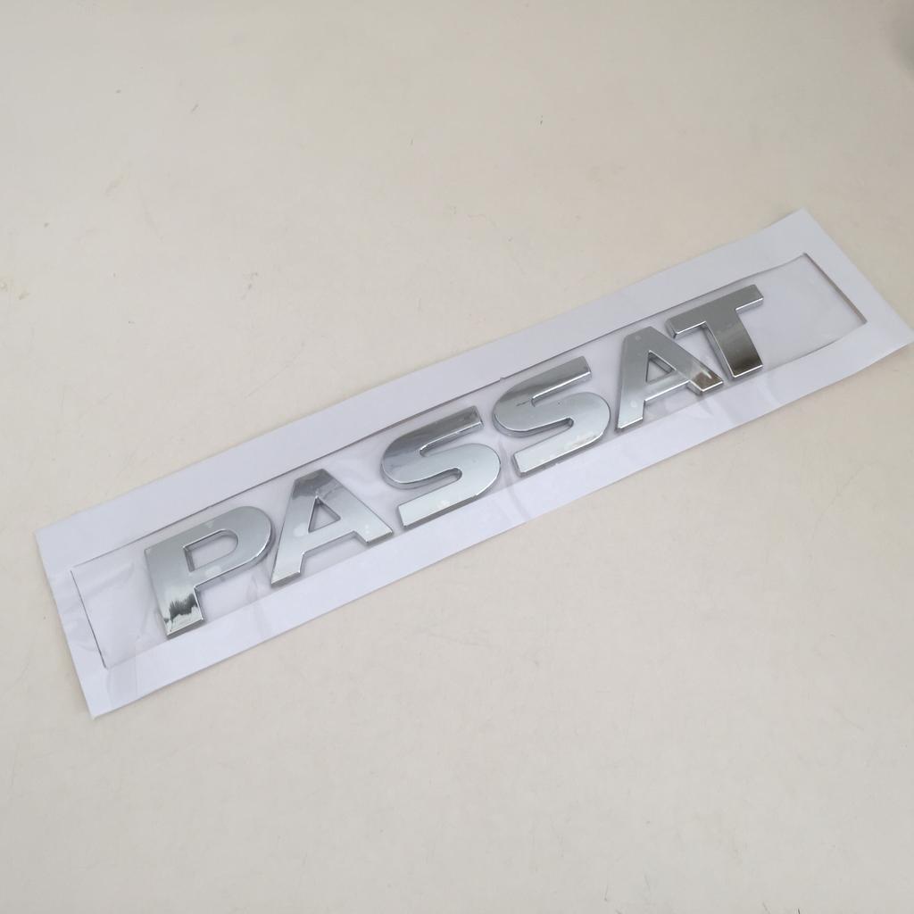 1pcs 3D ABS for PASSAT Car Letters Rear Bumper Trunk Emblem Sticker Badge Decal styling auto Accessories