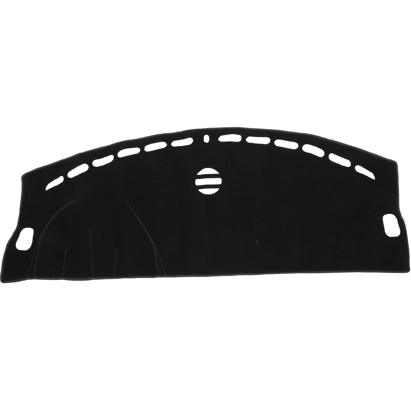 

Dash Cover, Center Console Non-Slip Dashboard Carpet Mat for Jaguar XF 2009-2015 Polyester Black,1Pc