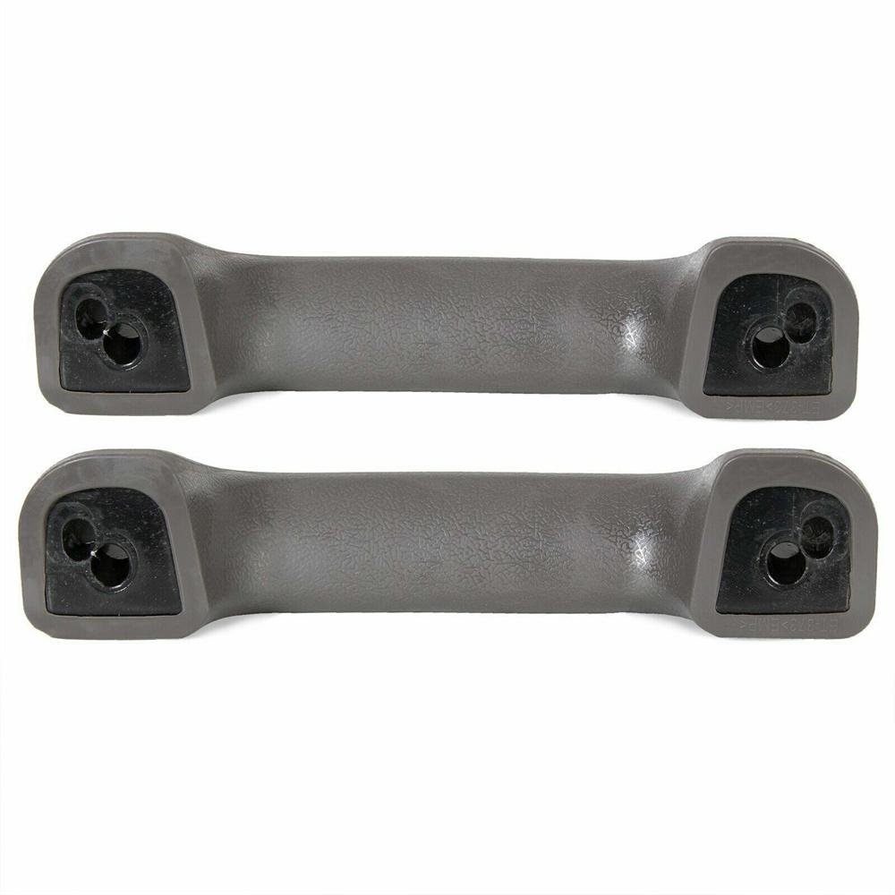 2Pcs Car Inner Gray Door Armrest Handle Trim For Nissan Hardbody D21 Frontier Pickup 80940-15G00