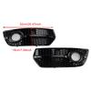 2PCS Front Bumper Grill Fog Light Lamp Covers 8R0807681A 8R0807682A Fit Q5 2009-2012