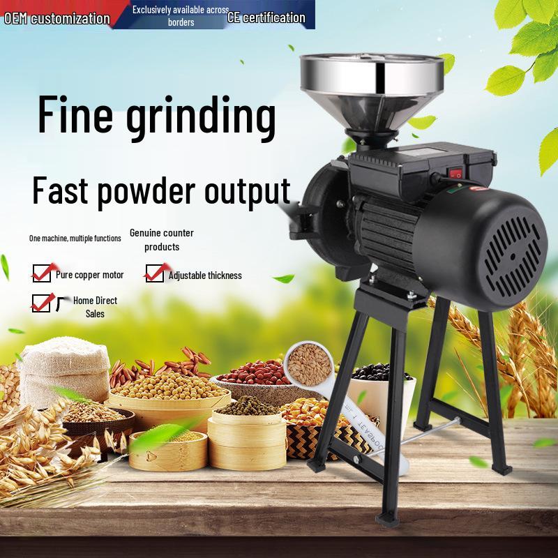 

Elephant Thick Customizable Small Grain & Cereal Grinder Crusher, 110v/220v/230v