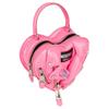 Moschino Inflatable Effect Heart Motorcycle Design Synthetic Leather Heart Bag Shoulder Crossbody Handbag Women Bags Pink AEF2312A730382061206