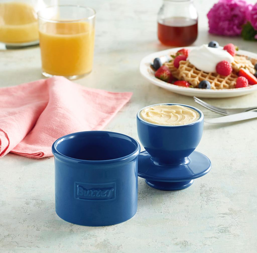 Butter Bell Butter Bell Cafe Retro Collection Royal Blue