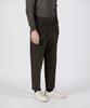 PANICALE Khaki Balloon Fit Corduroy Pants