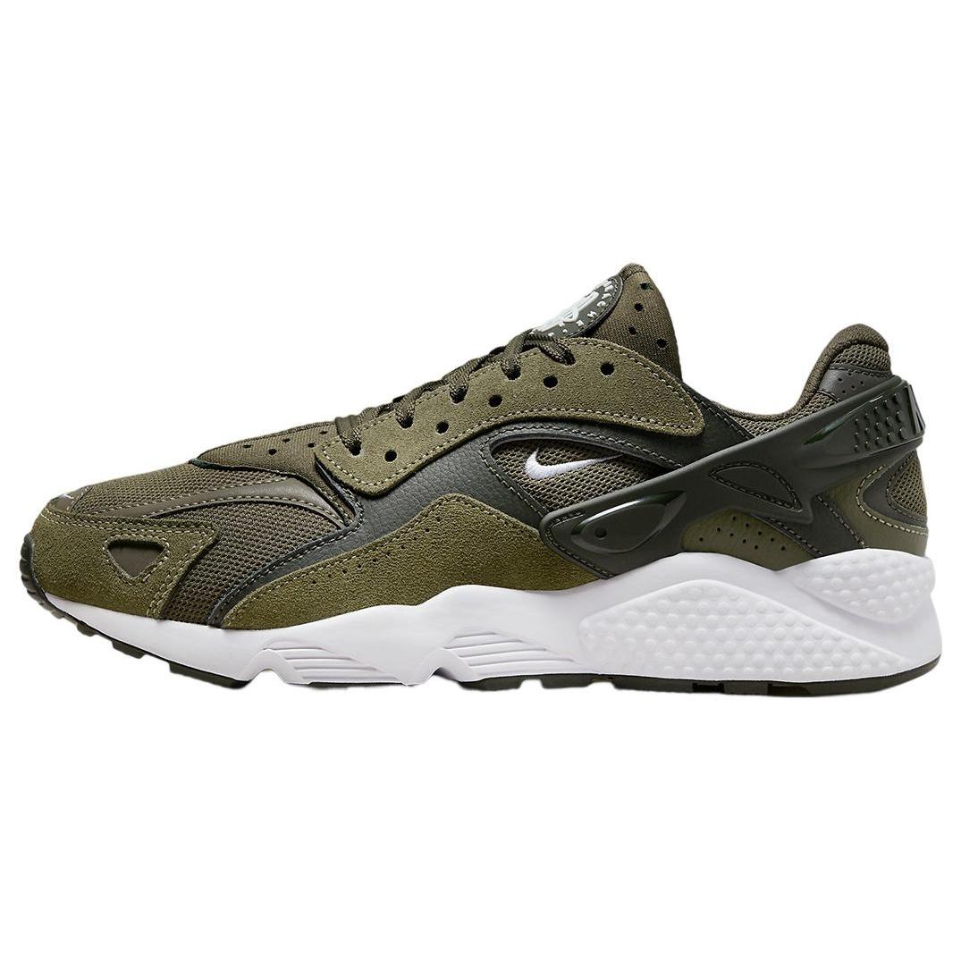 Nike Air Huarache Runner Olive Green White Men s DZ3306-300 EU 36.5