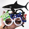 Sea Animal Glasses Frame Funny Ocean Animal Glasses Under The Ocean Themed Party Birthday Decorations Supplies Gifts