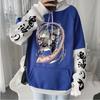 Kochou Shinobu Manga Hoodie Demon Slayer Print Sweatshirt For Men Women Streetwear Long Sleeve Fleece Hooded Clothing Tops
