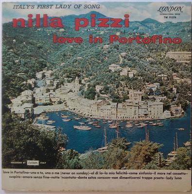 LP Record NILLA PIZZI  Love In Portofino TW91274 London Records 1961 US World Music Used