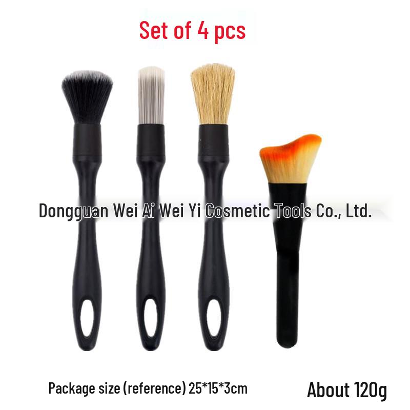 Soft Detail Car Vent & Gap Cleaning Brush Set