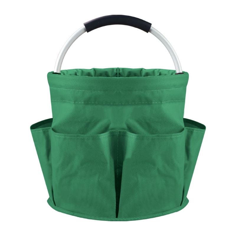 Lightweight Foldable Beach & Picnic Basket - Portable Handheld Storage and Wash Bag