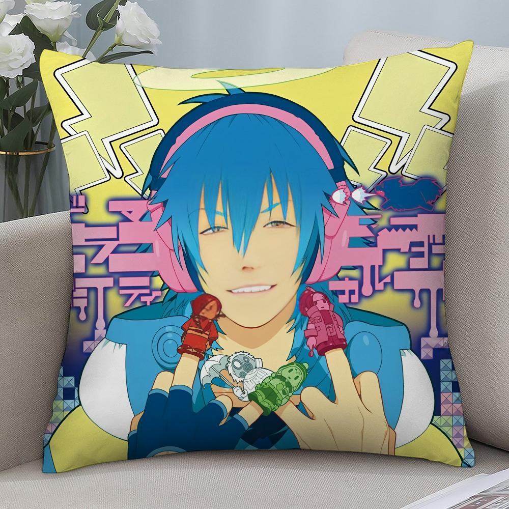 D-Dramatical Murder Pillow Case 3D Print Polyester Fiber 45*45 Cm Home Sofa Throw Pillow Cover Decoration Festival Gift