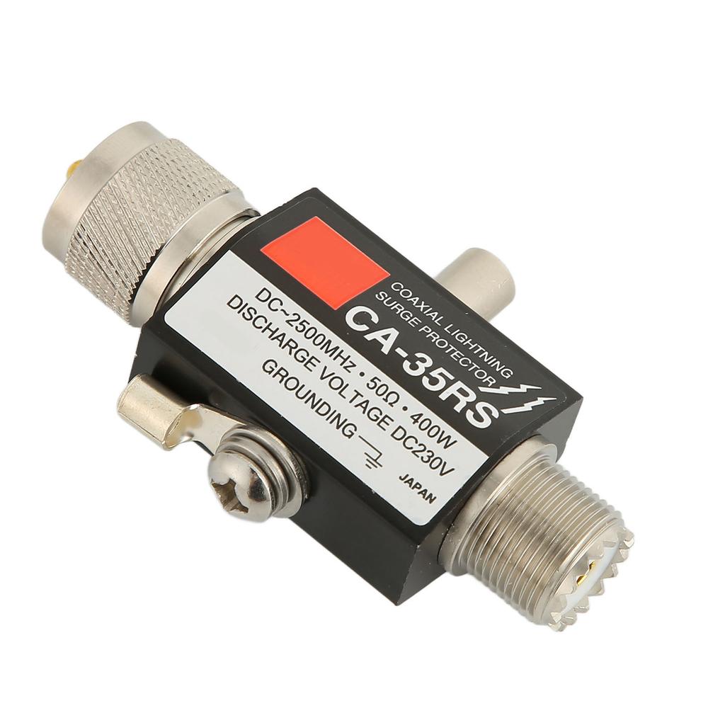 UHF Coaxial Lightning Surge Arrester 400W Male to Female Lightning Surge Protector for Antenna