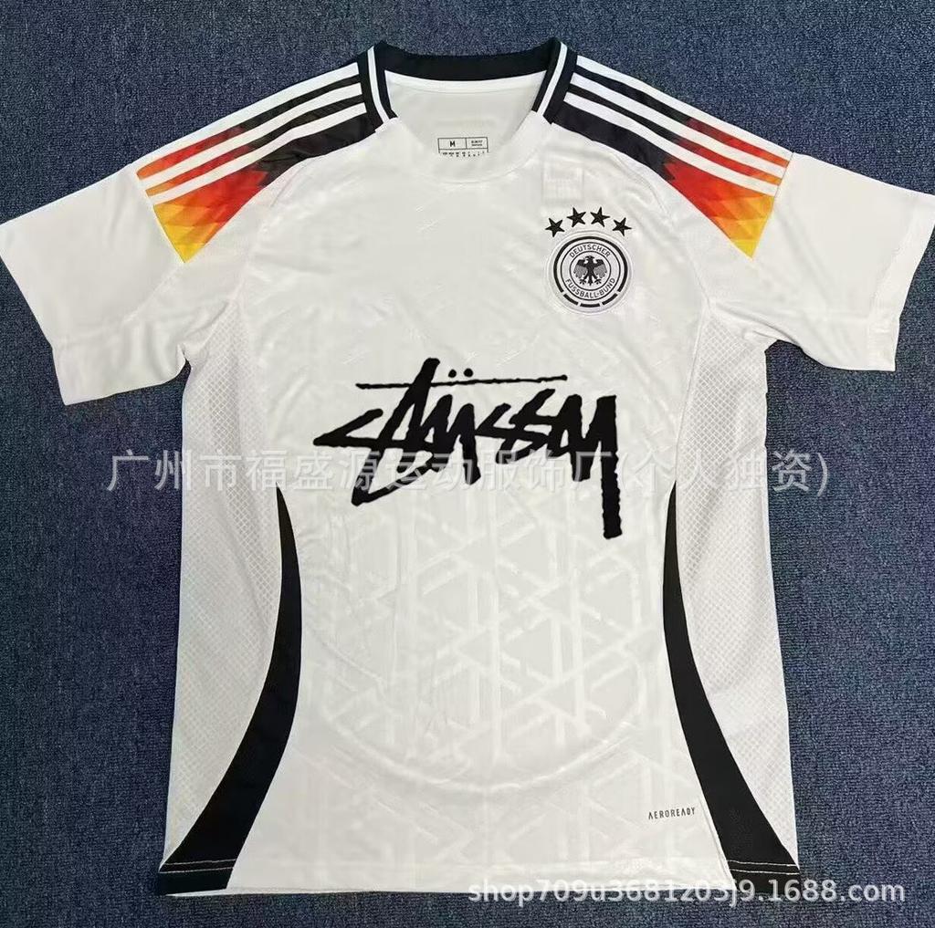 Retro Jersey Brazil Argentina Germany England Portugal Spain Signature Short Sleeved Football