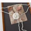 Women Floral Waist Chain Accessories 110cm Fragrant Flowers Pearl Belt Decorative Skirt Sweater Stylish Waist Chain