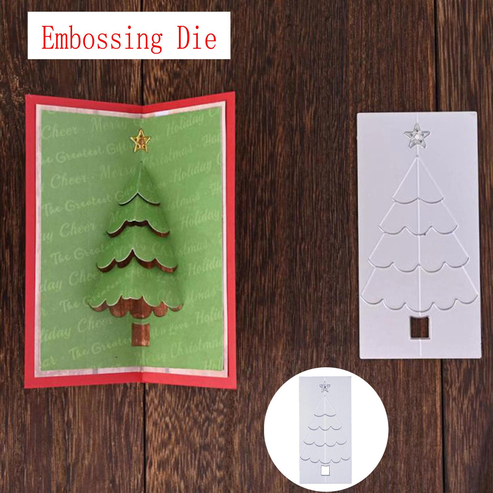 

DIY Die Christmas Tree Die Christmas Tree Embossing Cutting Die