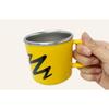 Leburn Crayon Shin-chan Non-slip Stainless Steel Cup, Mixed Colors, 1 Piece