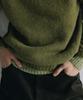 BLANKROOM Shaggy Dog Crew Neck_Lihen