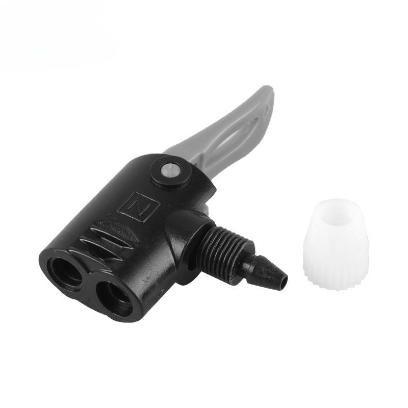 Bike Pump Adapter - Dual Head for Schrader/Presta Valves/Valve Converter for MTB/Road Bikes, Universal Pump Accessory